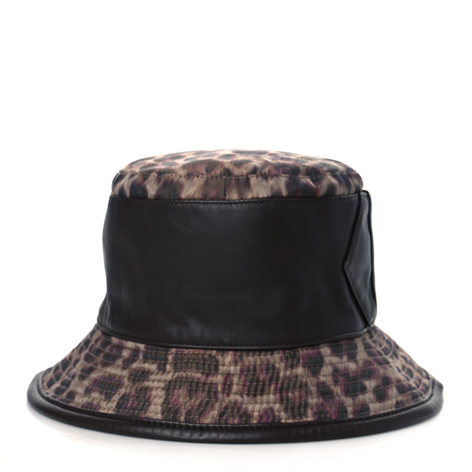 Hermes Polyester Silk Lambskin Bucket Hat 57 3 of 7