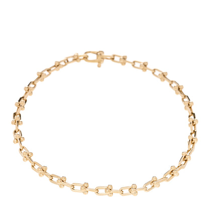 Tiffany 18K Yellow Gold Micro HardWear Link Bracelet 1 of 5