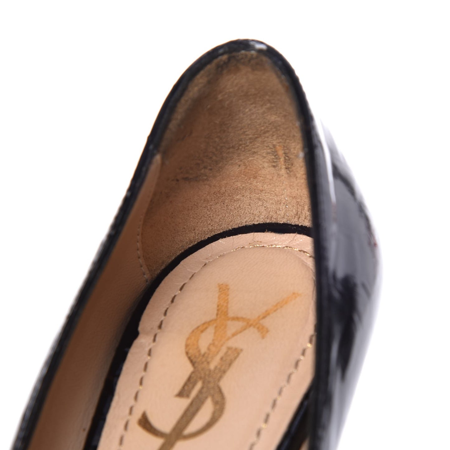 Patent Crocodile Embossed Tribtoo 80 Pumps 37 Black