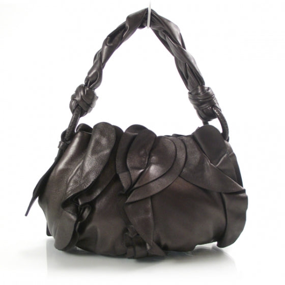 Prada Nappa Mordore Ruffle Shoulder Bag 1 of 11