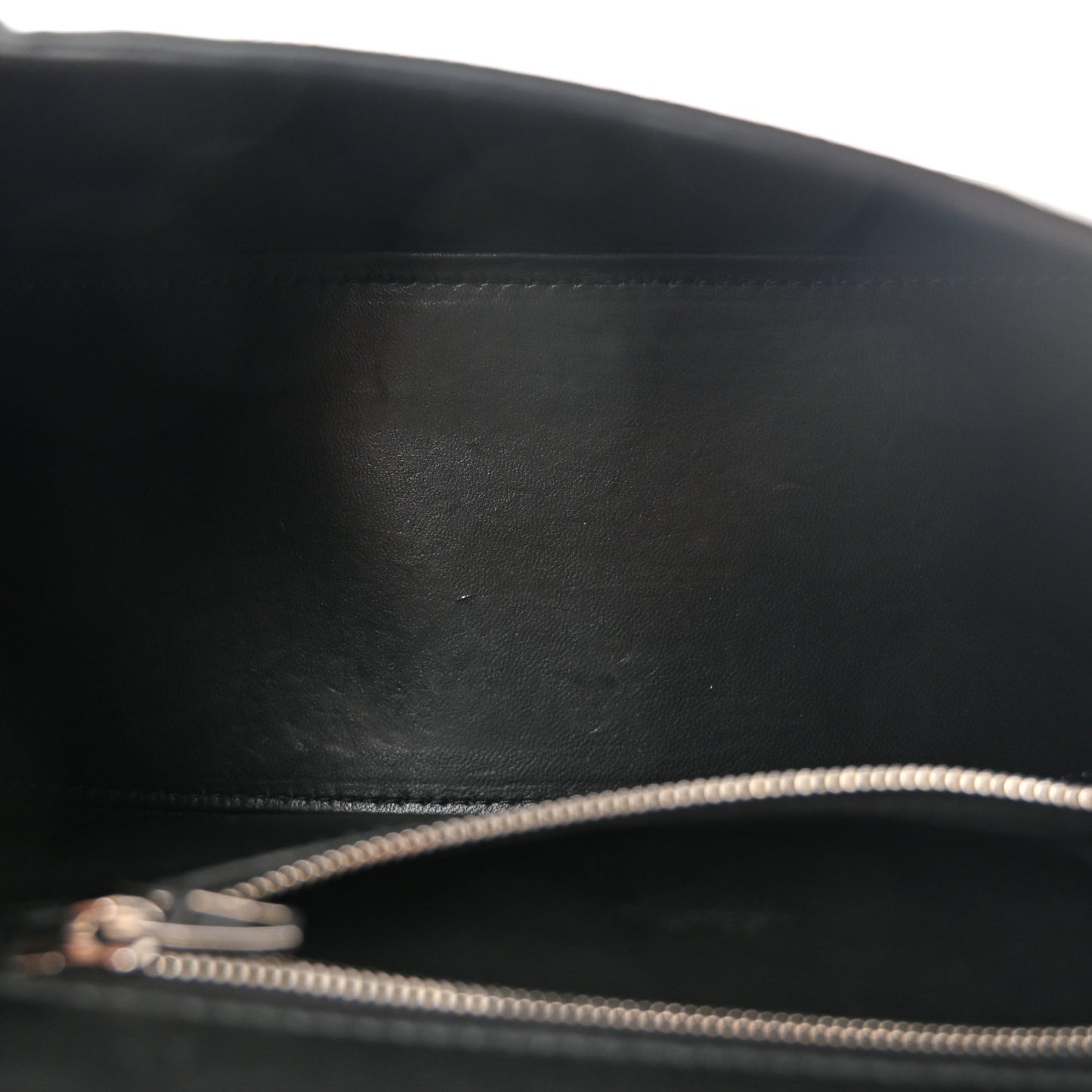 Coated Canvas BB Monogram Small Hourglass Top Handle Bag Black Grey