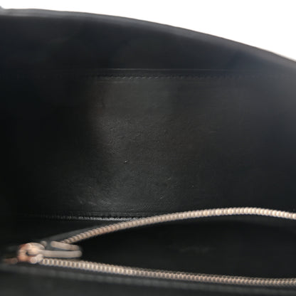 Balenciaga Coated Canvas BB Monogram Small Hourglass Top Handle Bag Black Grey 5 of 10