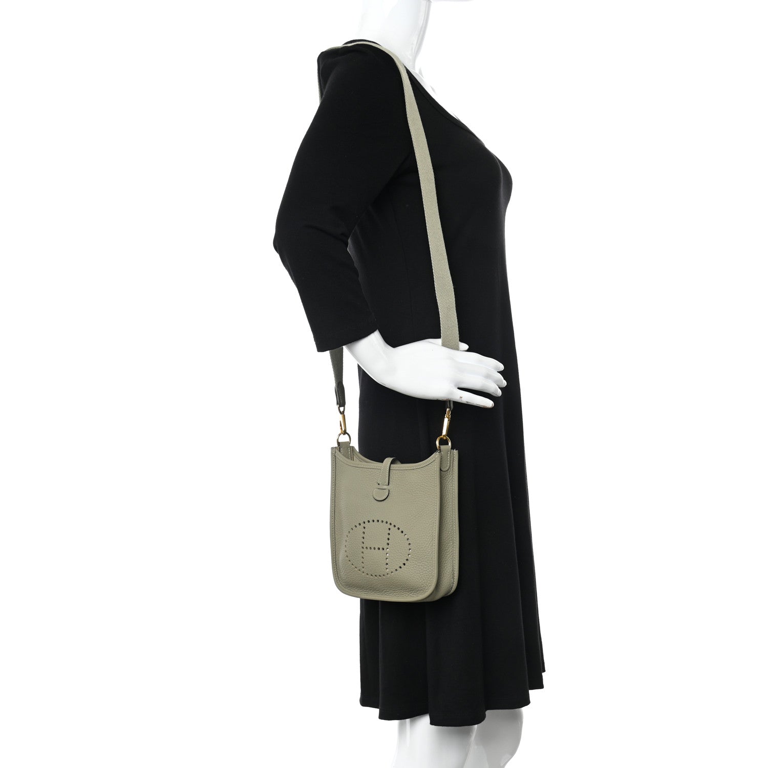 Hermes Taurillon Clemence Evelyne TPM Sauge 2 of 10
