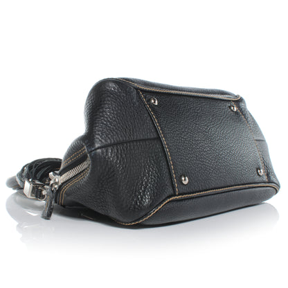 Chanel Leather Medium Tassel Handbag Black 4 of 7
