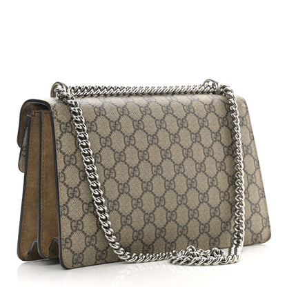 Gucci GG Supreme Monogram Small Dionysus Shoulder Bag Taupe 3 of 11
