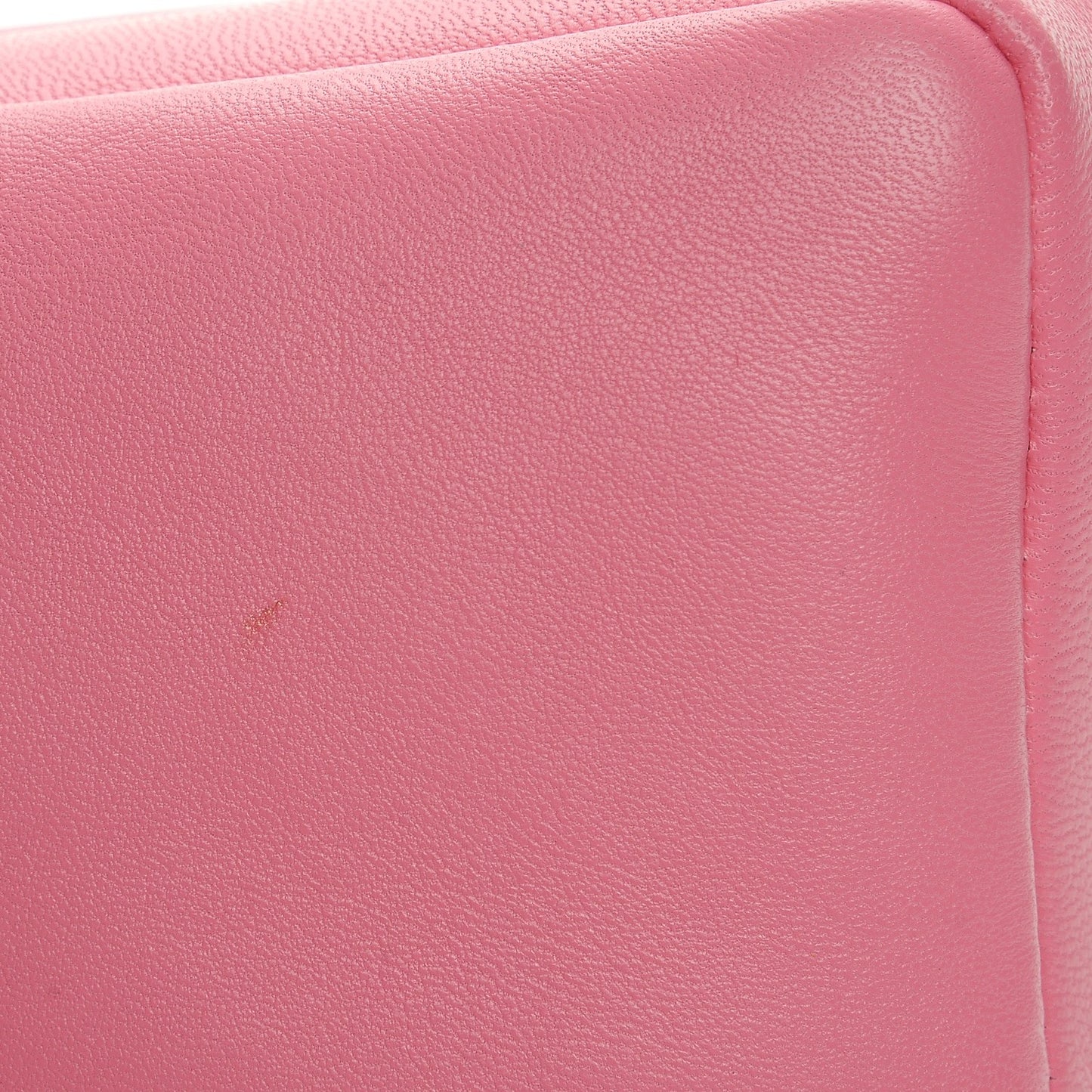 Nappa Rabbit Fox Fur Micro Buggie Baguette Rosa Fluo Multicolor