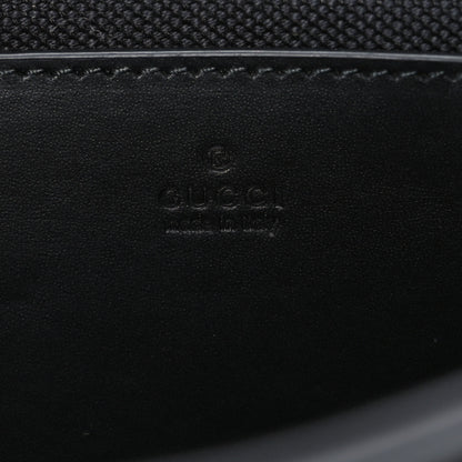 Gucci Gilbert Calfskin GG Super Mini Shoulder Bag Black 6 of 10