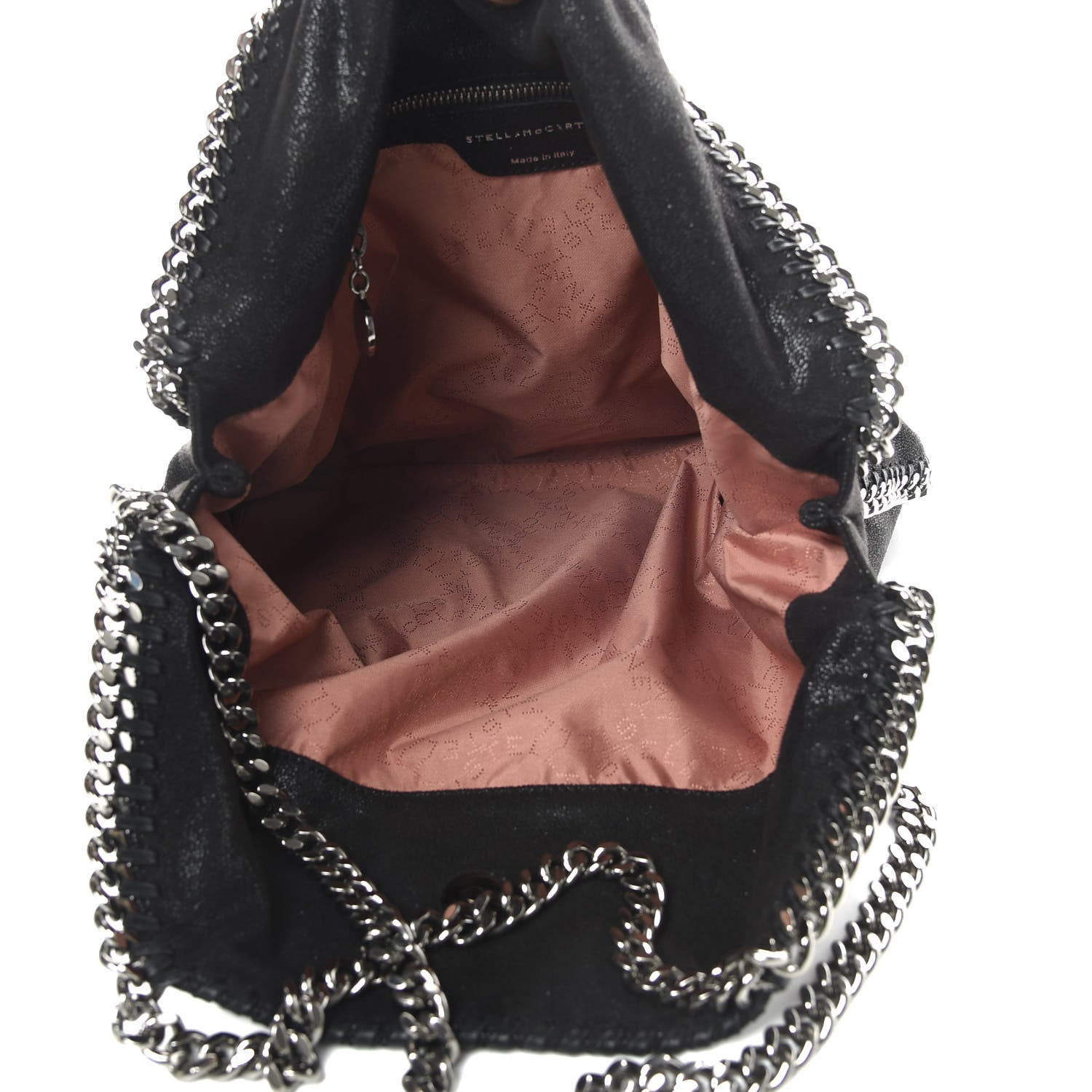 Stella McCartney Shaggy Deer Big Falabella Tote Black 5 of 10