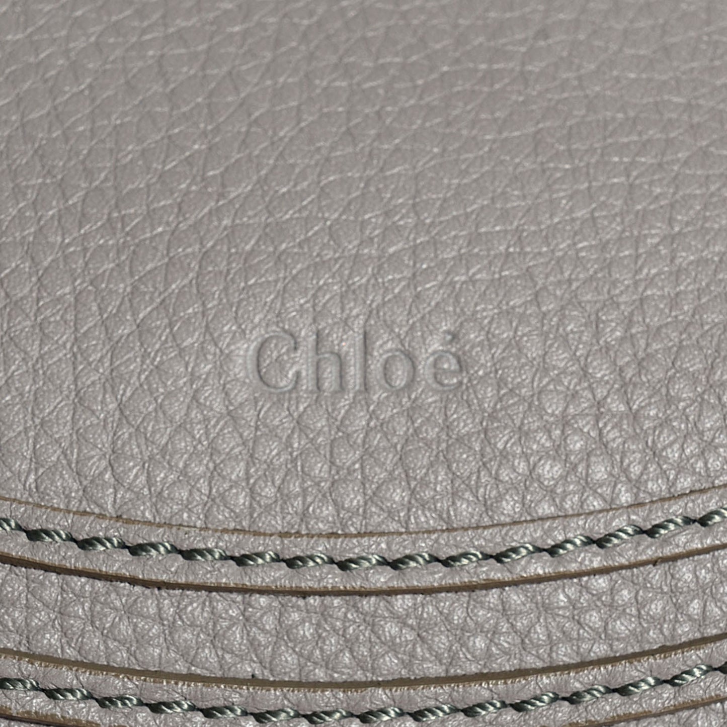Calfskin Medium Marcie Round Crossbody Bag Cashmere Grey