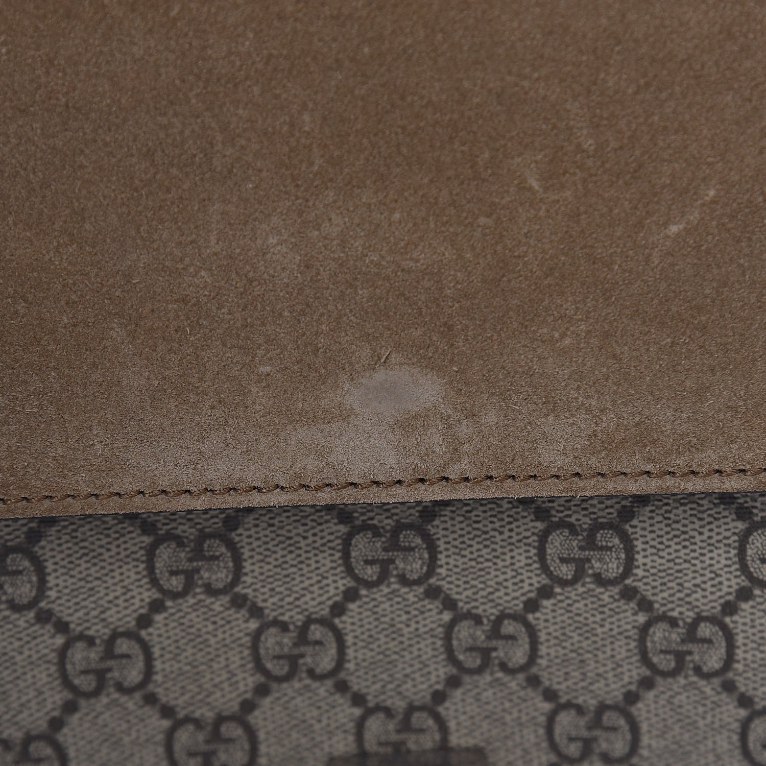 Gucci GG Supreme Monogram Medium Dionysus Shoulder Bag Taupe 10 of 12