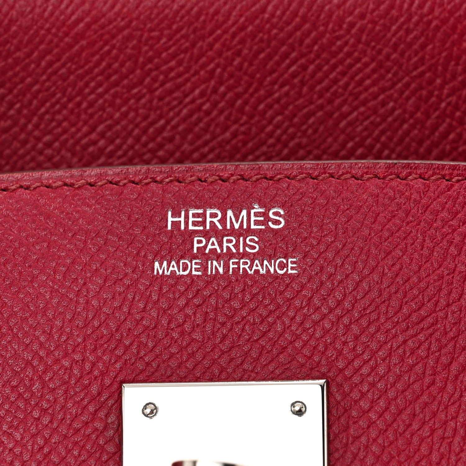 Hermes Epsom Birkin 35 Rubis 6 of 10