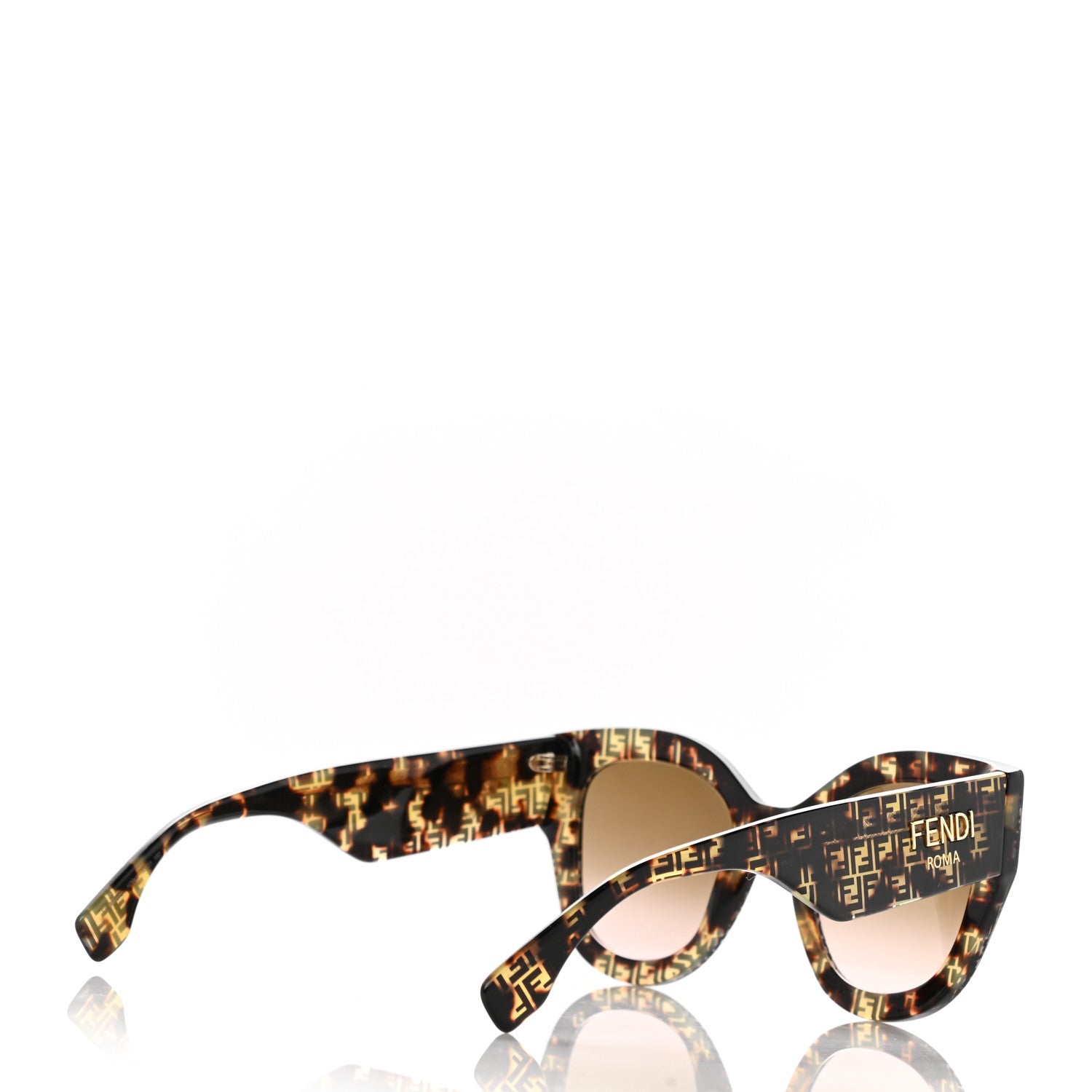 Fendi Acetate FF 53mm Sunglasses 0434/S Tortoise 4 of 8
