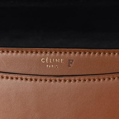 Celine Smooth Calfskin Bi-Color Large Case Camel 6 of 15