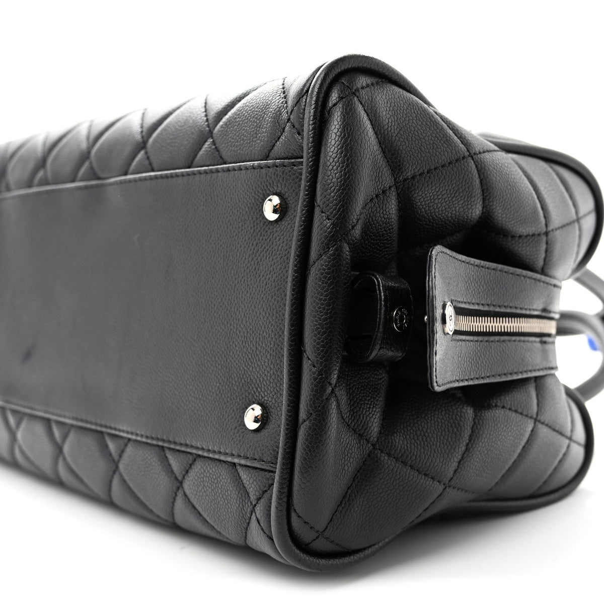 Chanel Caviar Quilted Timeless Bowler Black 10 of 12