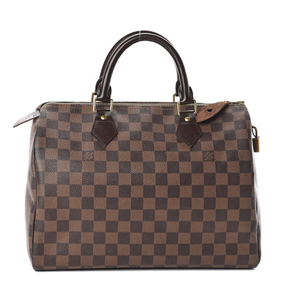 Louis Vuitton Damier Ebene Speedy 30 1 of 10