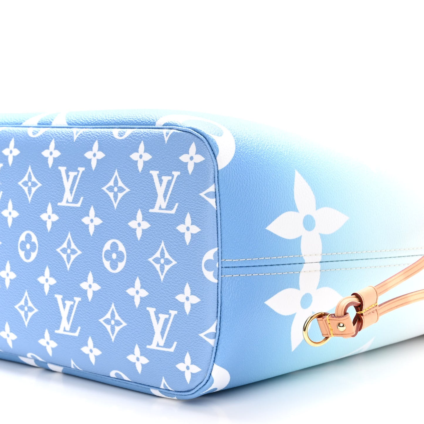 Monogram Giant By The Pool Neverfull MM Blue