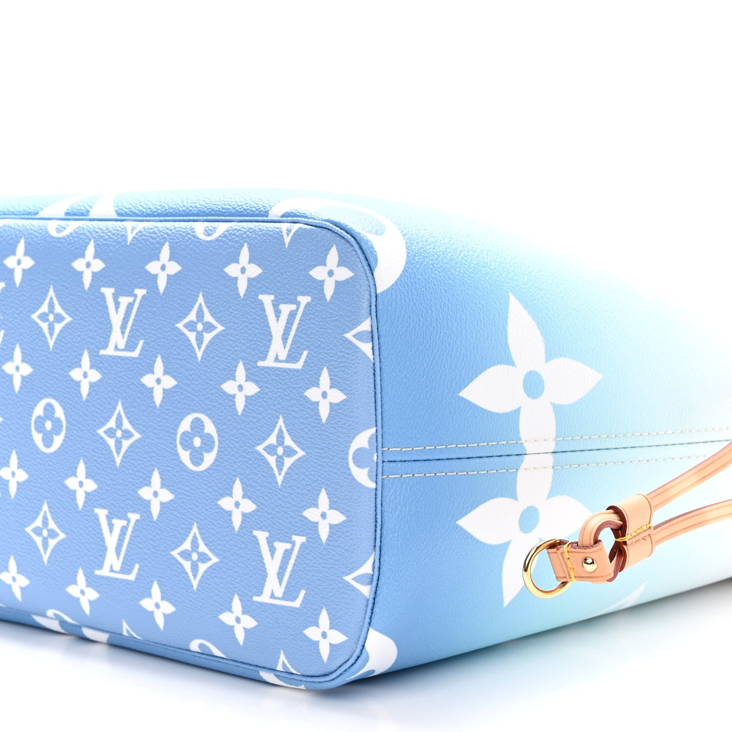 Louis Vuitton Monogram Giant By The Pool Neverfull MM Blue 10 of 11