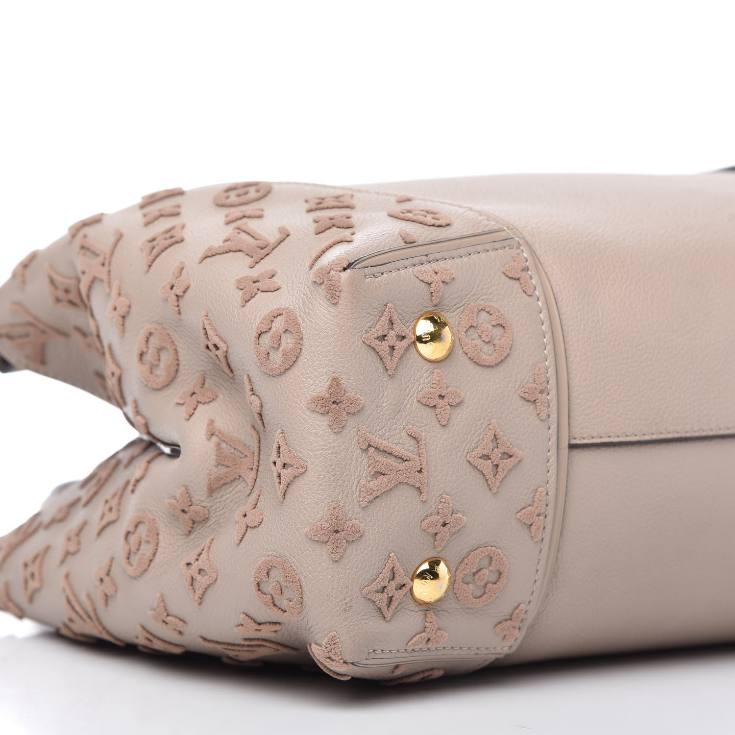 Louis Vuitton Veau Cachemire Tote W PM Galet 6 of 9