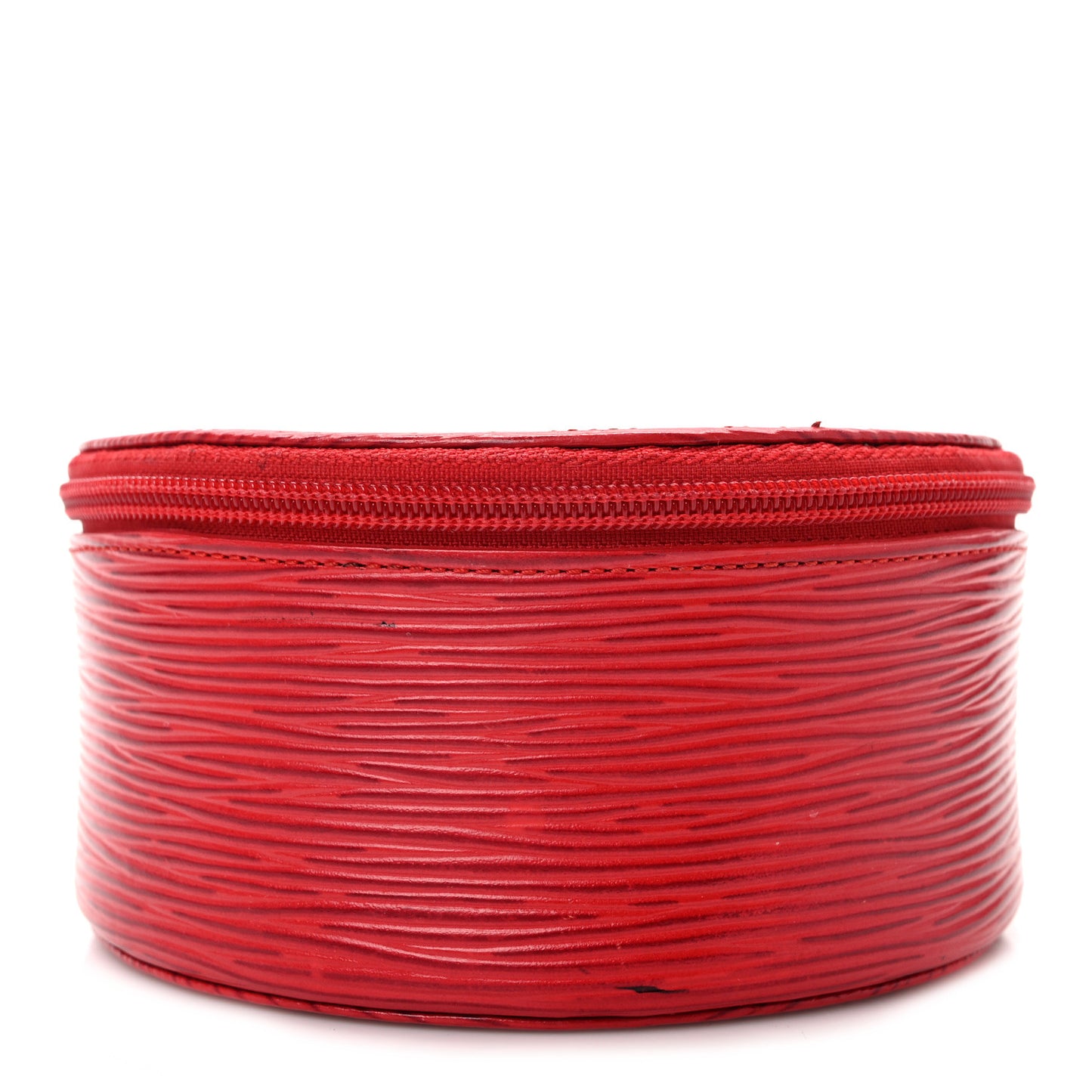 Epi Ecrin Bijoux 12cm Jewelry Box Case Rouge