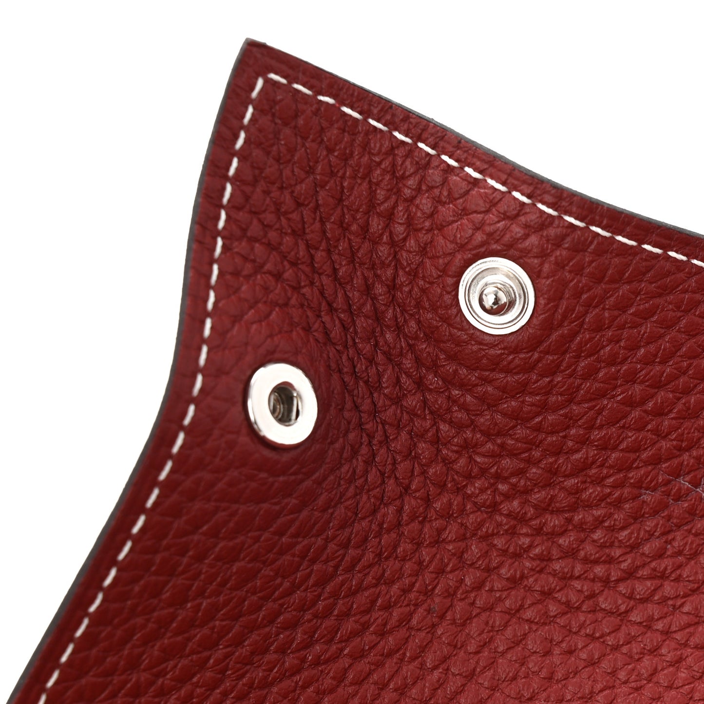 Taurillon Clemence Mises et Relances Change Tray Rouge H