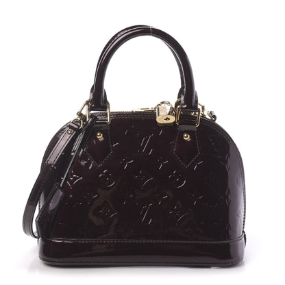 Louis Vuitton Vernis Alma BB Amarante 1 of 13