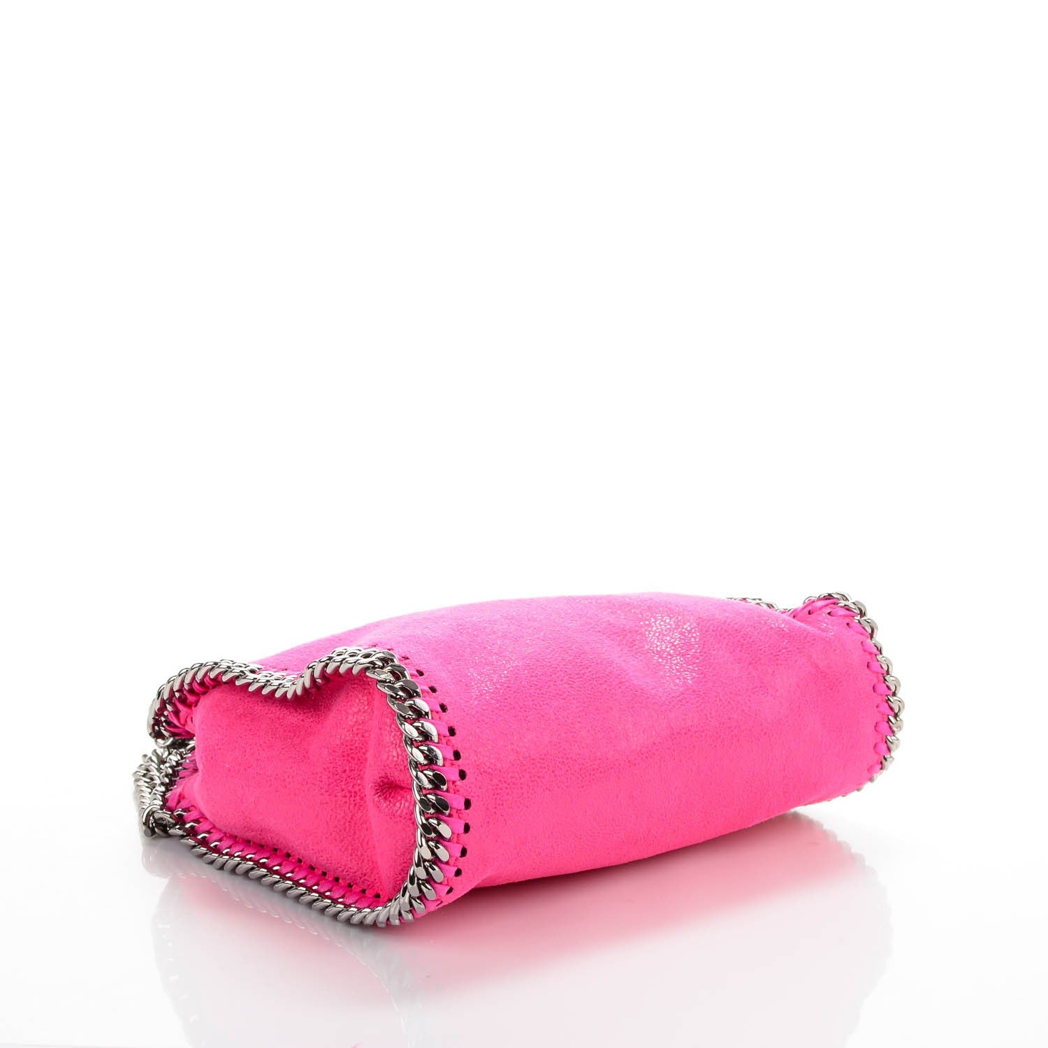 Stella McCartney Shaggy Deer Tiny Falabella Tote Hot Pink 4 of 8