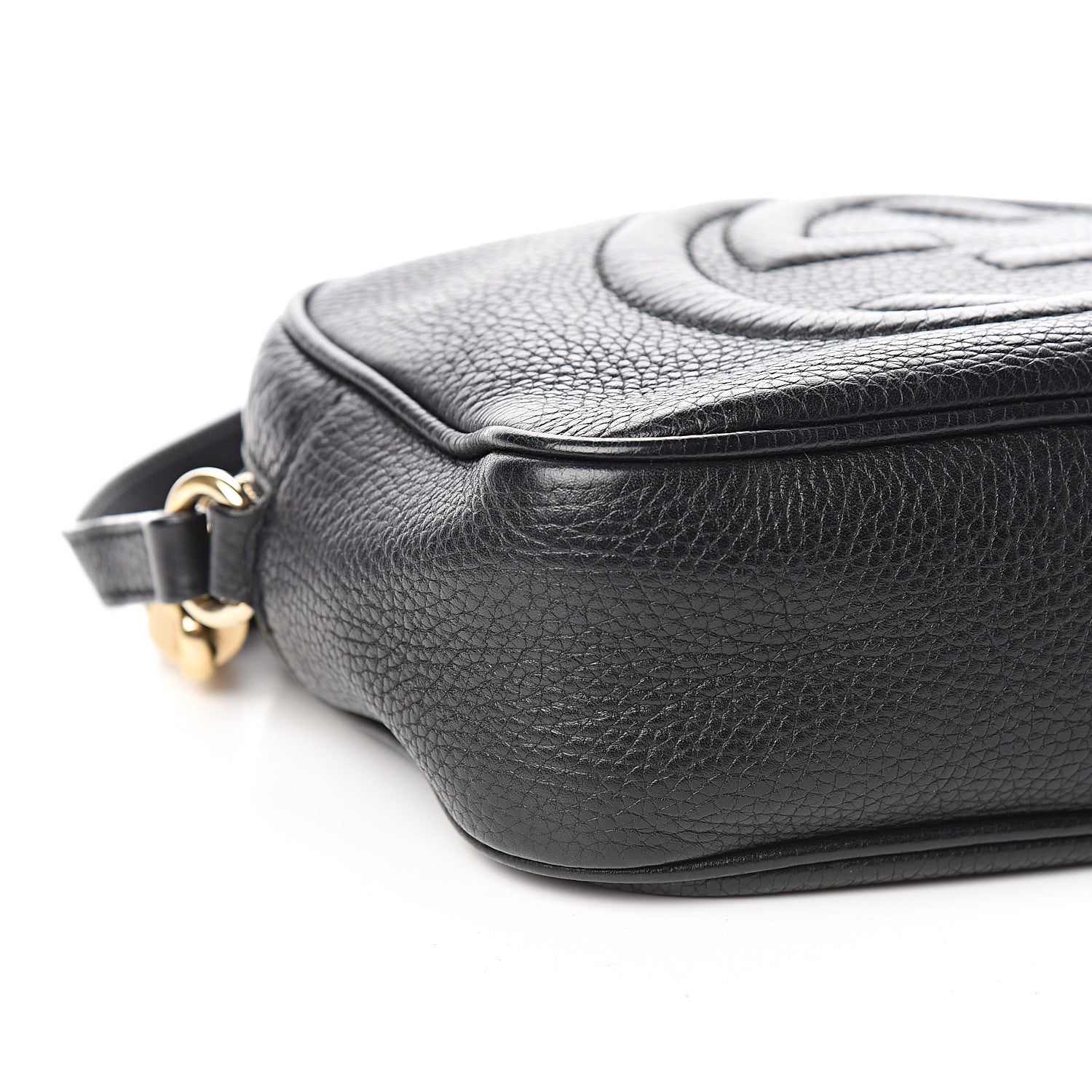 Gucci Pebbled Calfskin Small Soho Disco Bag Black 8 of 10
