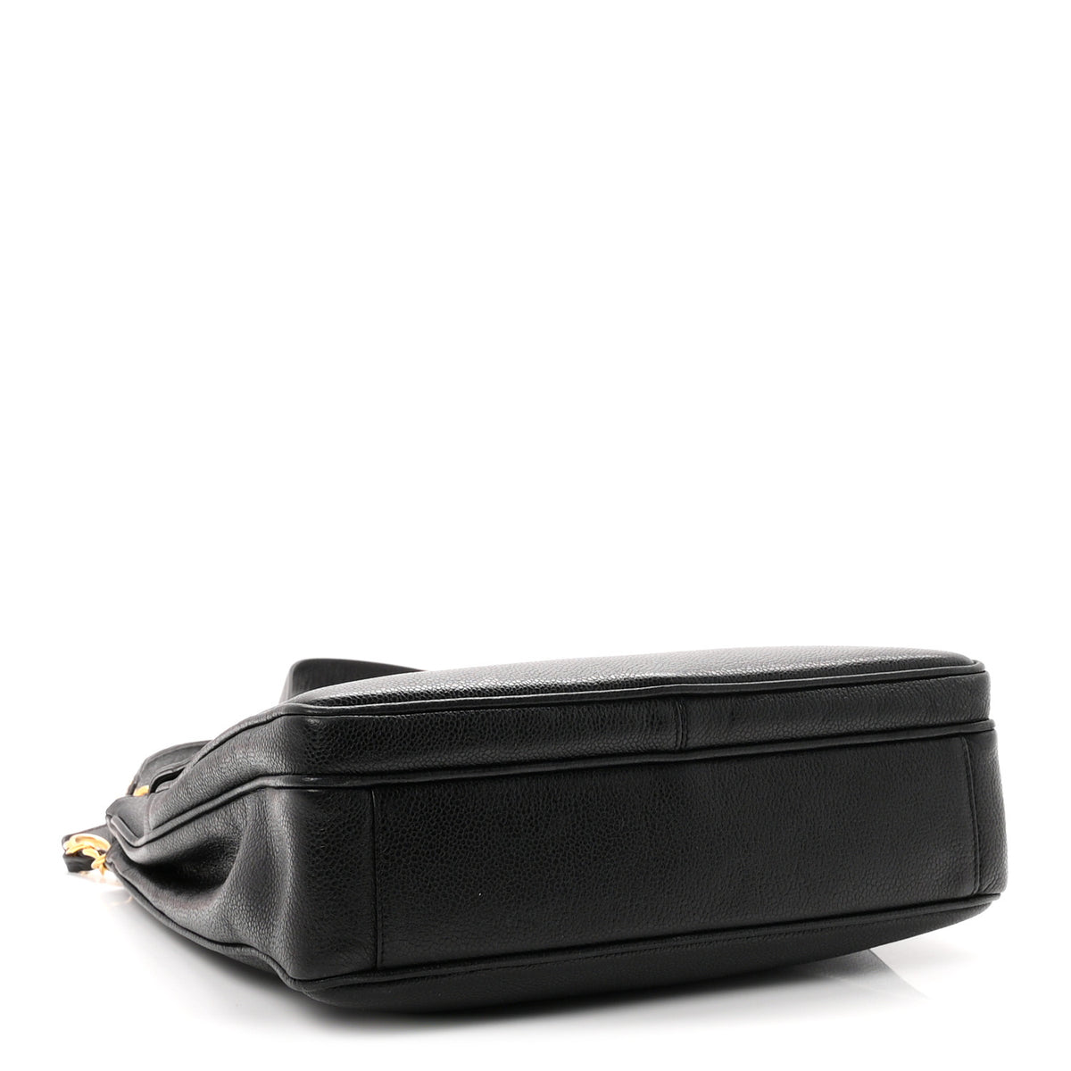 Chanel Caviar Flap Shoulder Bag Black 4 of 10