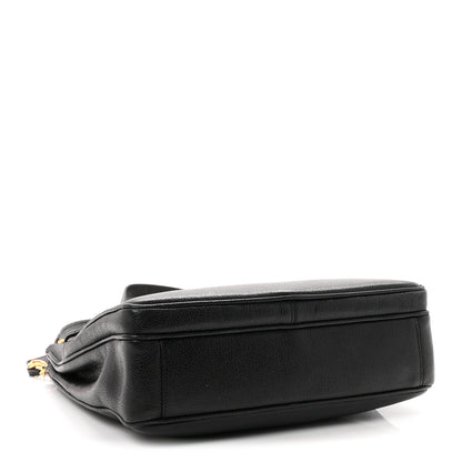 Chanel Caviar Flap Shoulder Bag Black 4 of 10