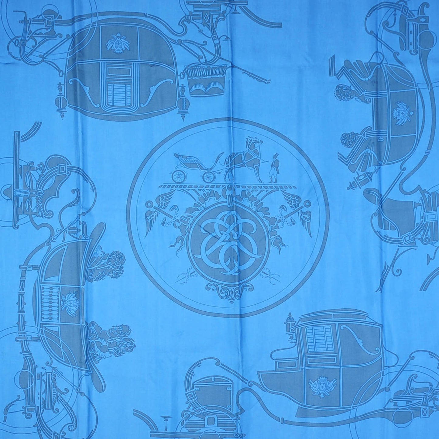 Silk Foulard Brides de Gala Scarf 140