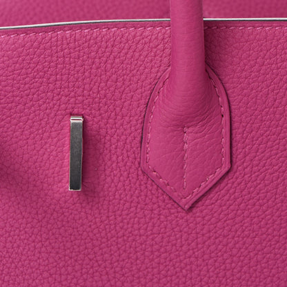 Hermes Togo Birkin 30 Rose Pourpre 27 of 38
