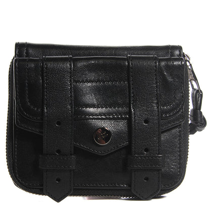 Proenza Schouler Lambskin Small PS1 Zip Wallet Black 8 of 14