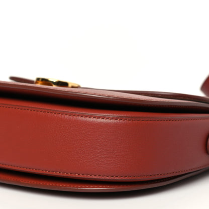 Loro Piana Grained Calfskin Small Ghiera Bag Deep Kummel 8 of 9