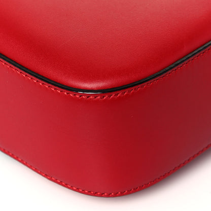 Gucci Calfskin Web Small Webby Bee Shoulder Bag Red 8 of 14