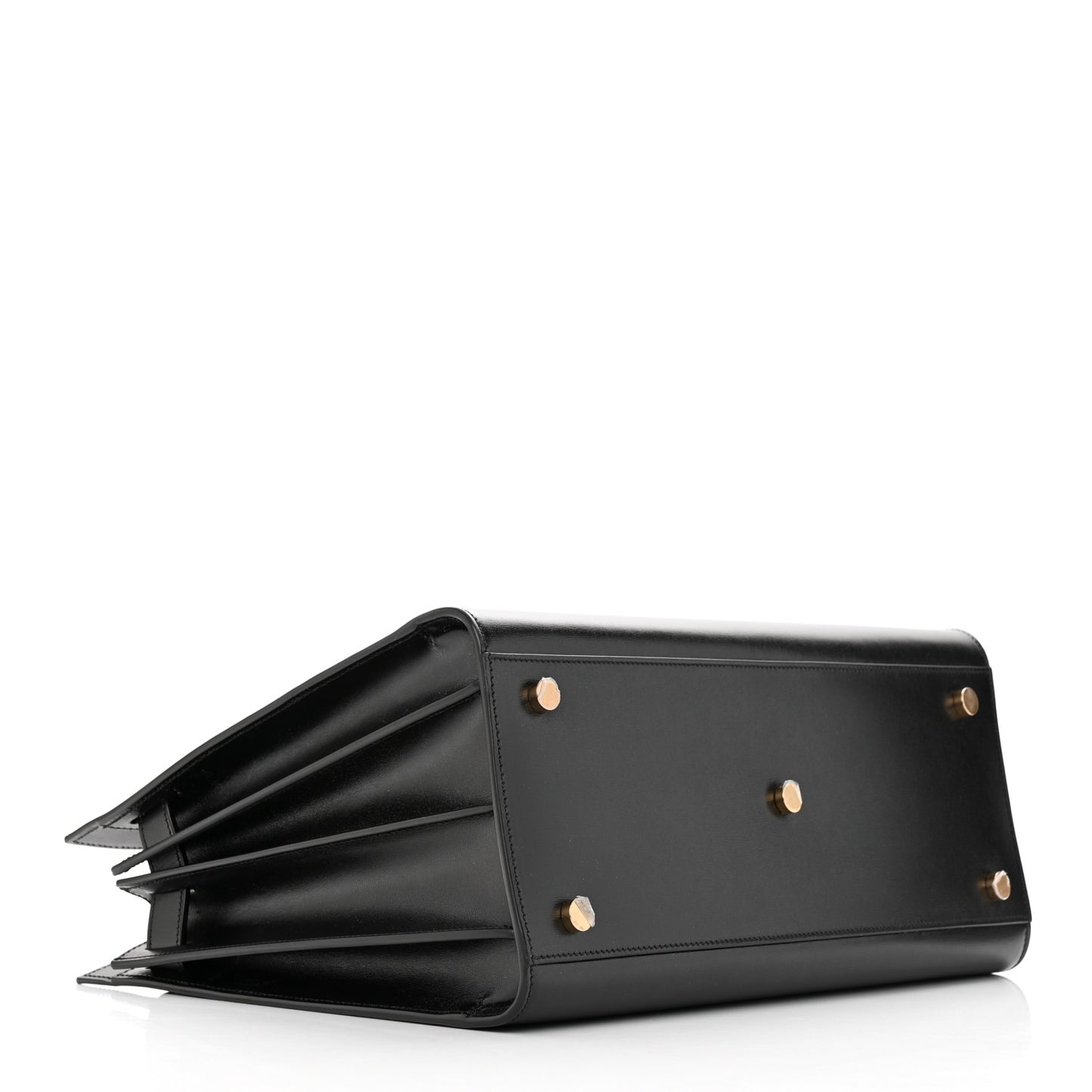 Calfskin Small Sac De Jour Black