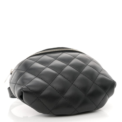 Chanel Calfskin Quilted Waist Belt Bag Black 4 of 10