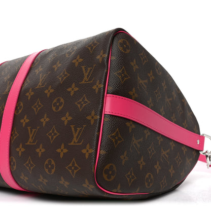 Louis Vuitton Monogram Keepall Bandouliere 45 Pondichery Pink 8 of 8