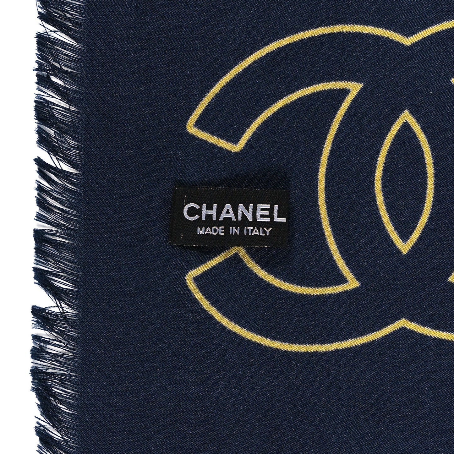Silk Egyptian CC Stole Navy
