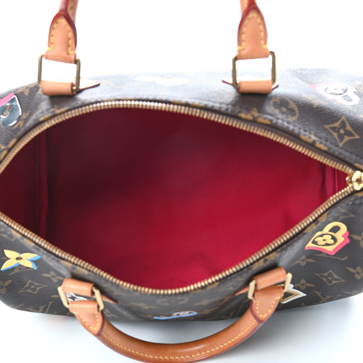 Monogram Love Lock Speedy Bandouliere 30