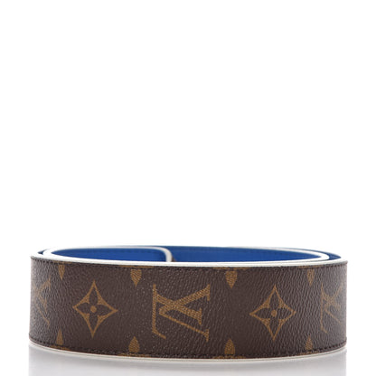 Louis Vuitton Monogram Bandouliere Shoulder Strap Blue 2 of 6