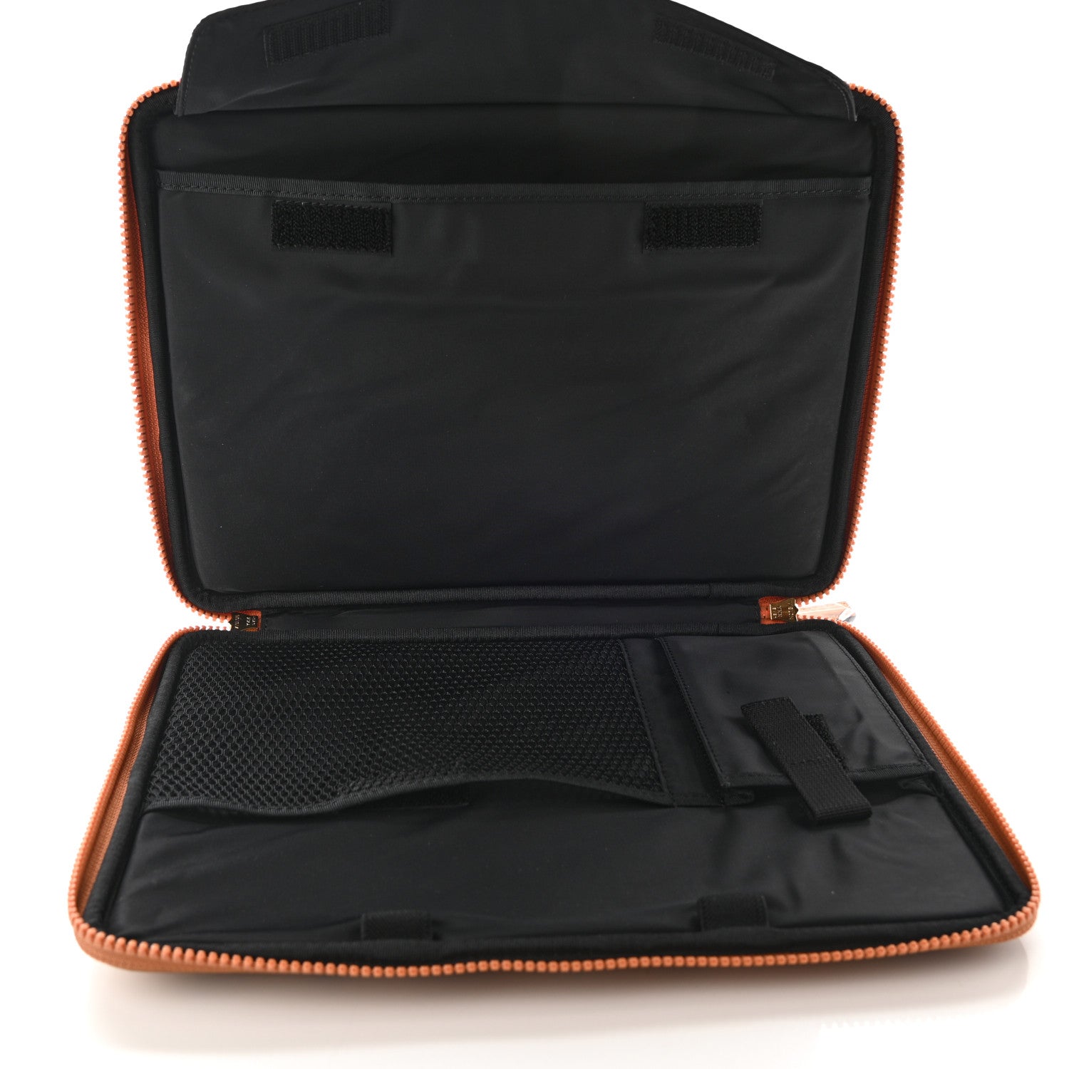 MCM Heritage Visetos Zip Around iPad Case Cognac 5 of 8