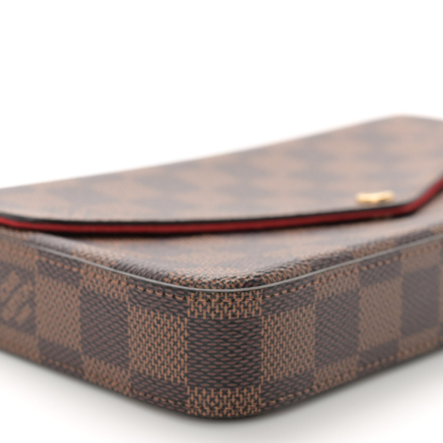 Damier Ebene Pochette Felicie Chain Wallet