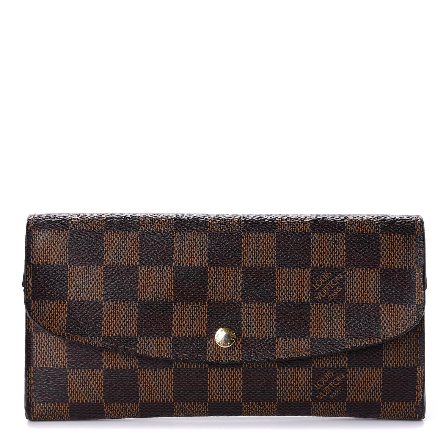 Louis Vuitton Damier Ebene Emilie Wallet 1 of 8