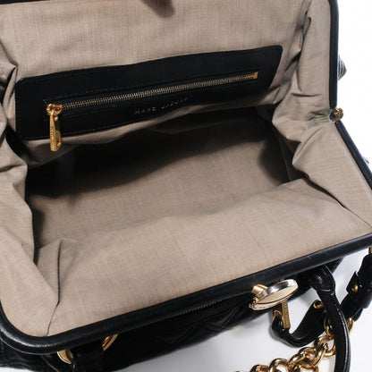 Marc Jacobs Quilted Leather Stam Black 5 of 7