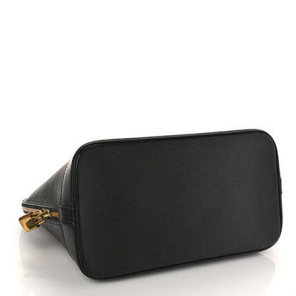 Louis Vuitton Epi Alma PM Black 4 of 10
