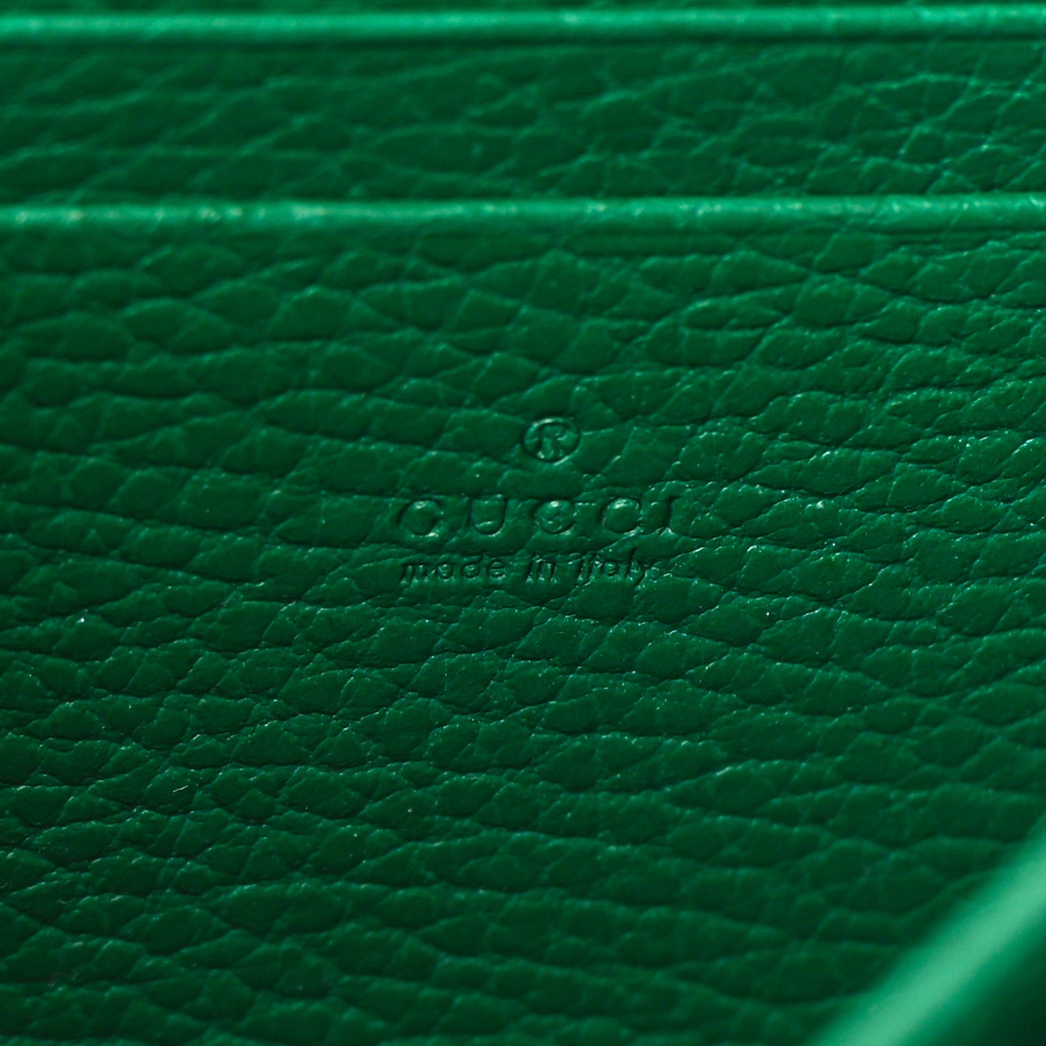 Gucci Calfskin Mini Dionysus Chain Wallet Emerald 6 of 11
