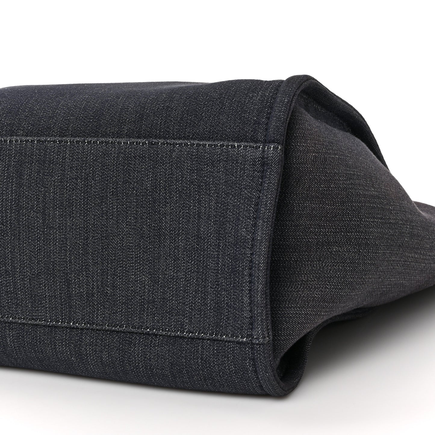 Canvas Large Deauville Tote Dark Blue