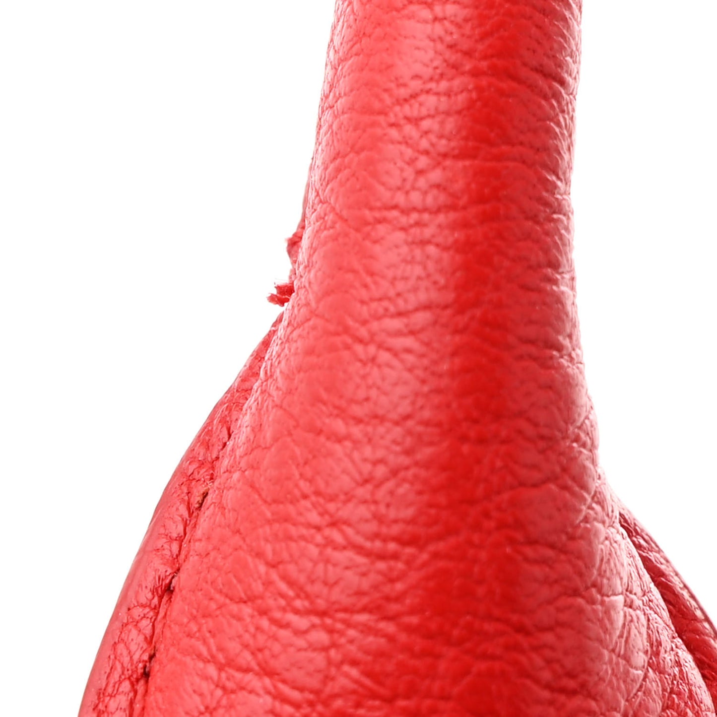 Grained Calfskin Mini The Tote Bag Red