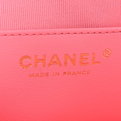 Chanel Lambskin Quilted CC In Love Heart Bag Pink 6 of 10