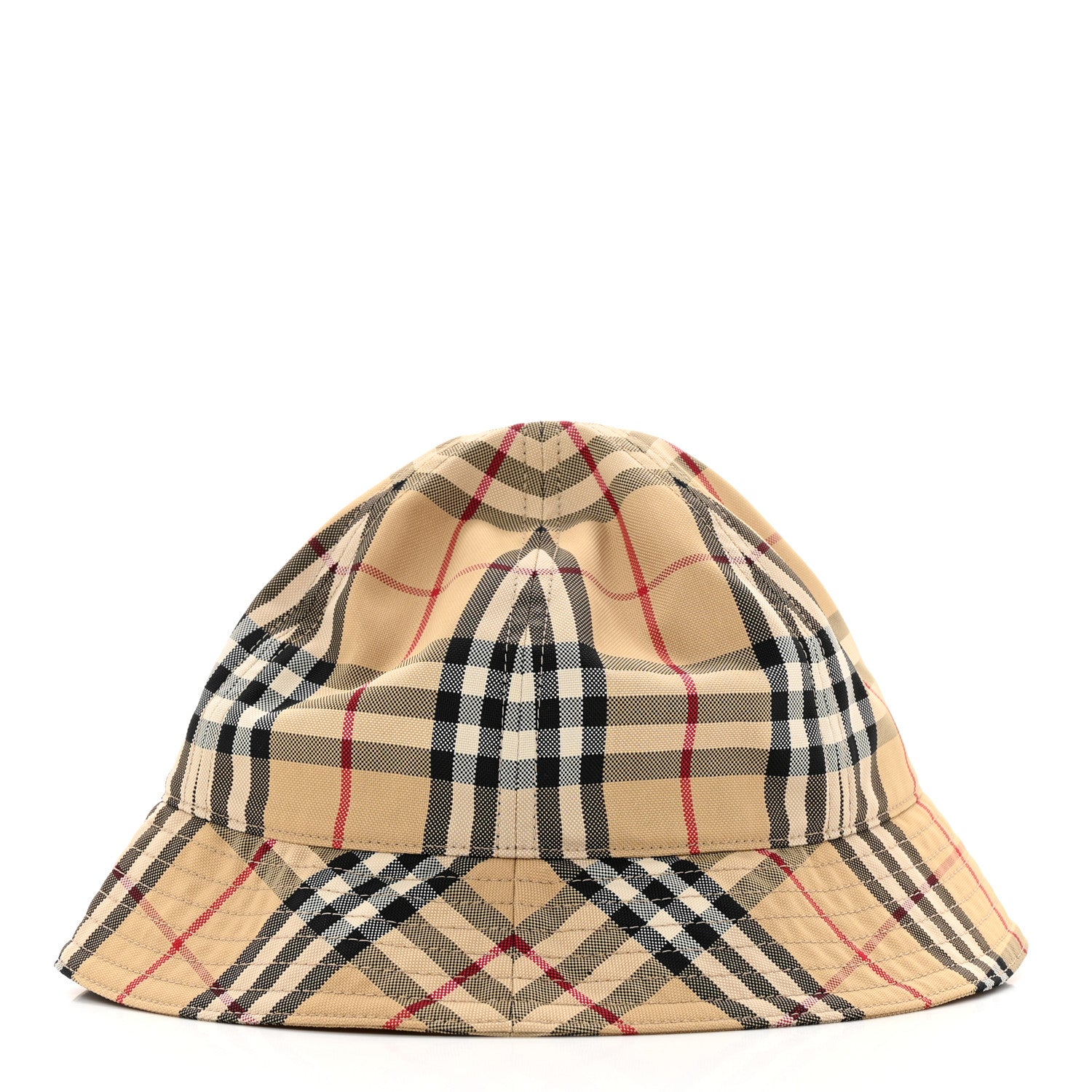 Burberry Nylon Vintage Check Bucket Hat L Archive Beige 5 of 8